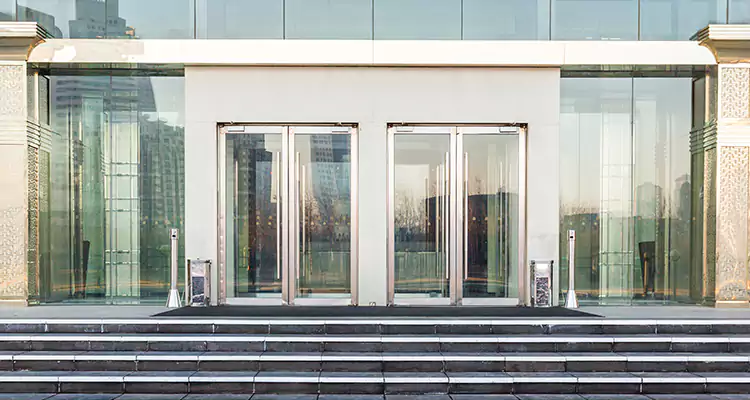 Automatic Sliding Storefront Doors Replacement in Foster City, CA