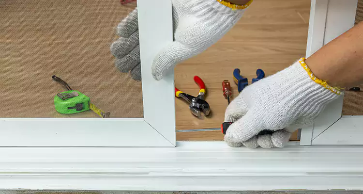 Sliding Glass Door Off Rails Repair in Foster City, CA