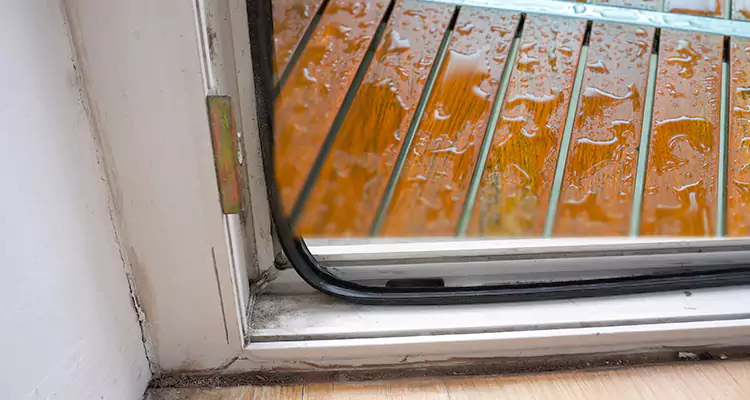 Water Leaking Wooden Patio Doors Repair in Foster City, CA