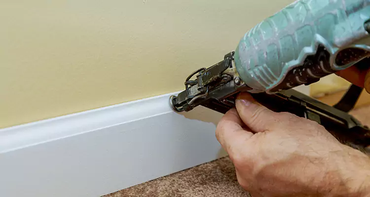 Caulking Under Patio Door Repair in Foster City, CA