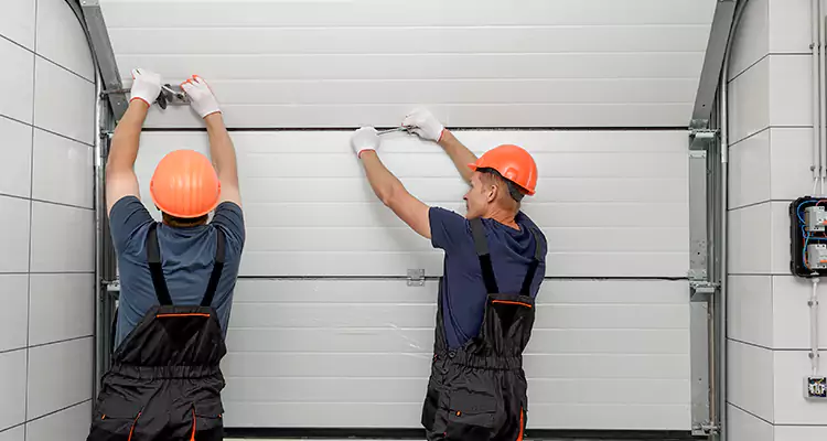 Garage Door Bottom Panel Repair in Foster City, CA